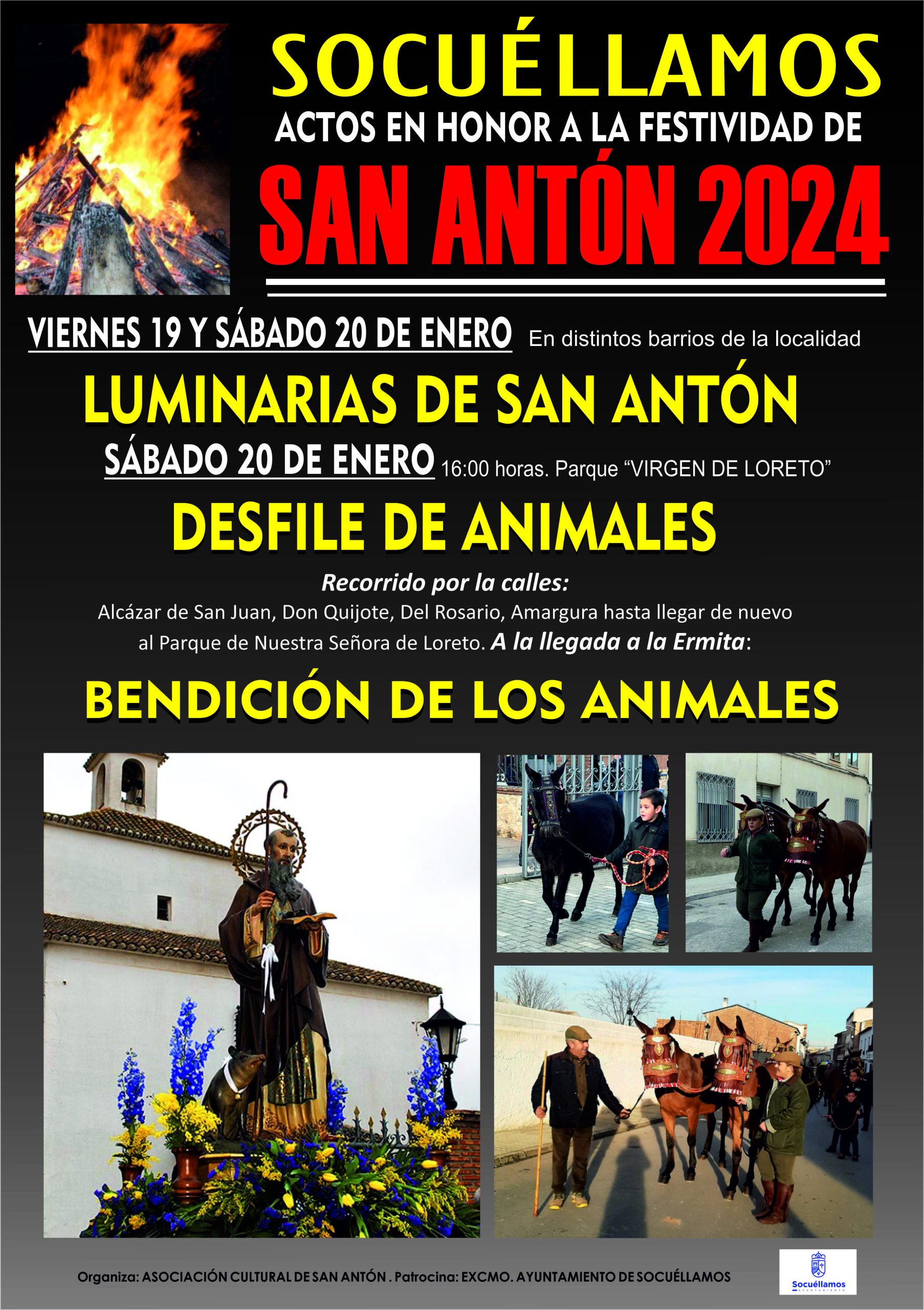 Socuéllamos se prepara para celebrar la festividad de San Antón