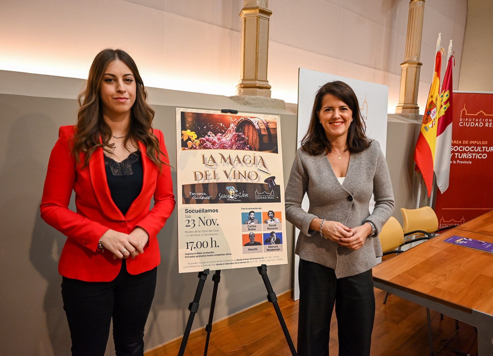 Socuéllamos acogerá el evento «Sabor Quijote: La Magia del Vino» este 23 de noviembre