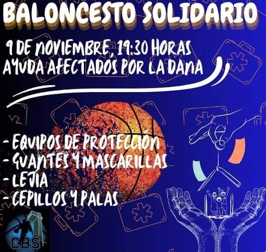 El Cabezuelo CB Socuéllamos organiza jornada solidaria de baloncesto para apoyar a los afectados por la DANA