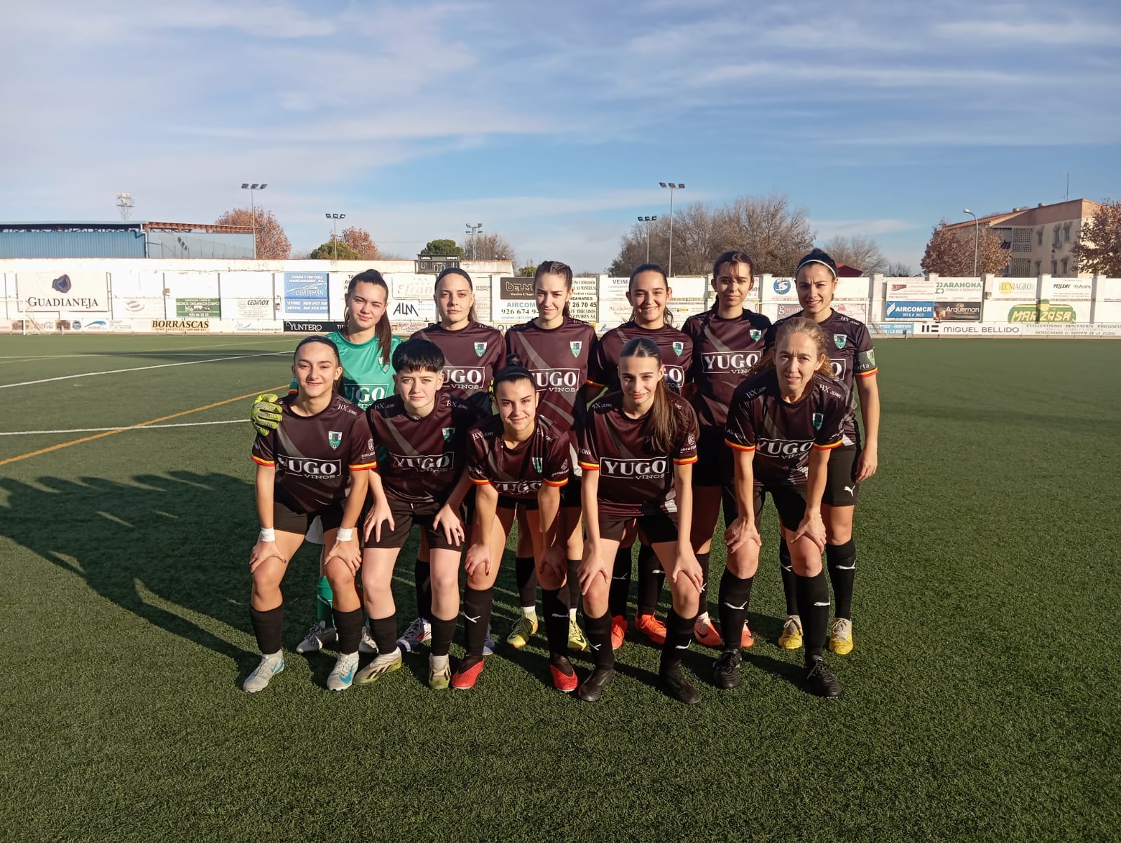 El Cristo de la Vega femenino golea en su amistoso y suma confianza para cerrar el año