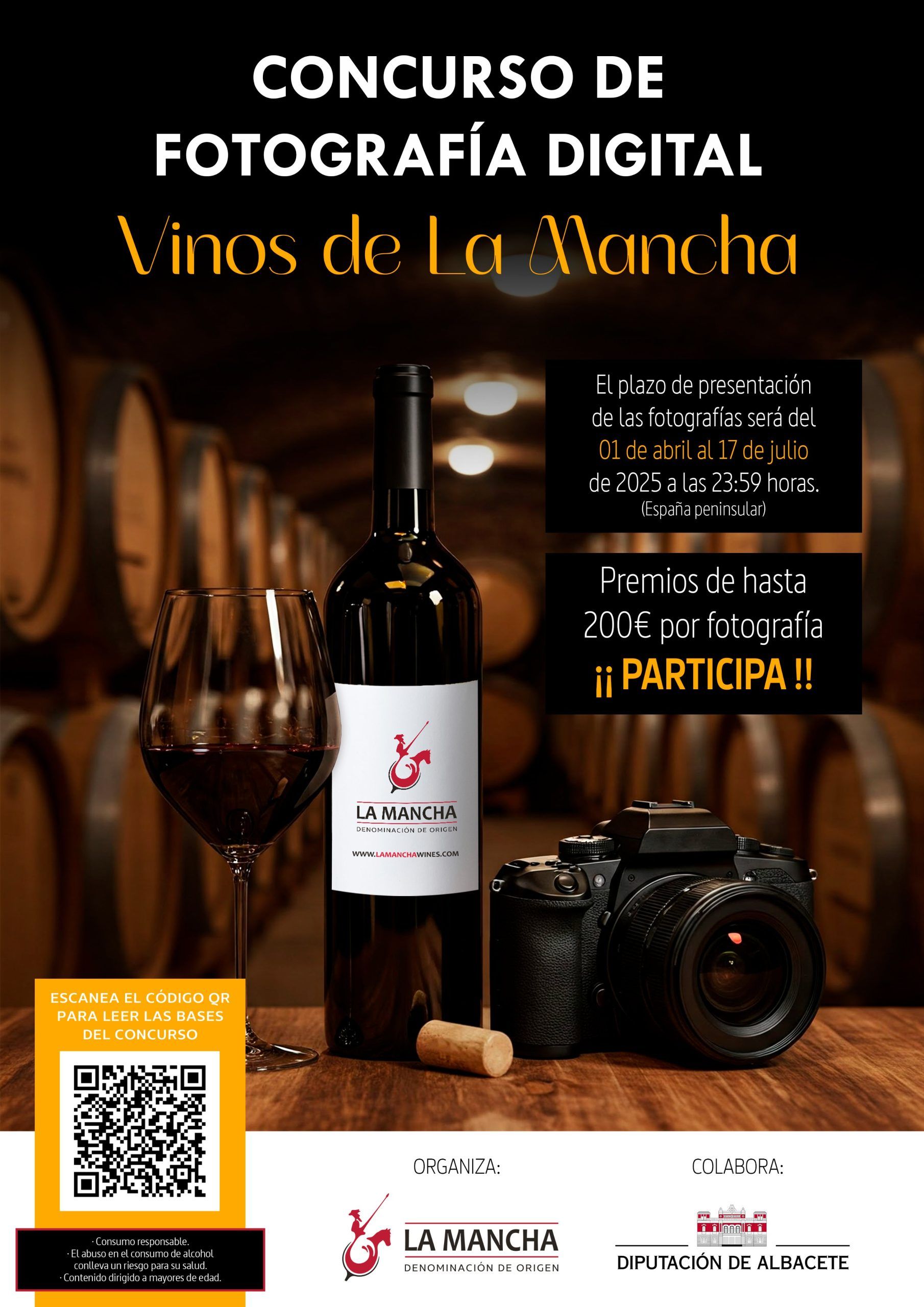 Abierto el plazo del XXIII Concurso Literario ‘Lorenzo Serrano’ con el vino de La Mancha como protagonista