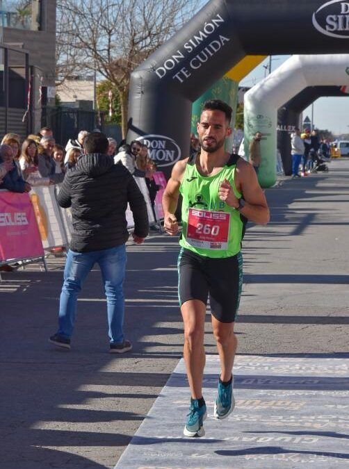 Andy Morales, del Club Crono Socuéllamos, logra un brillante segundo puesto en la 10K Viña Xétar de Villarrubia de los Ojos