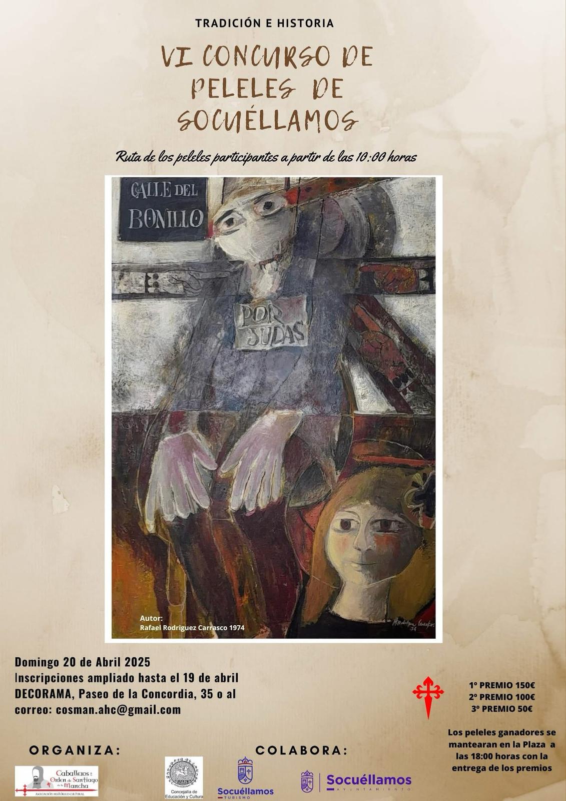 Convocado el VI Concurso de Peleles en una de las tradiciones más singulares de la Semana Santa