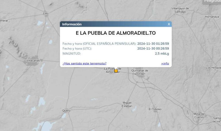 Dos pequeños terremotos en La Mancha