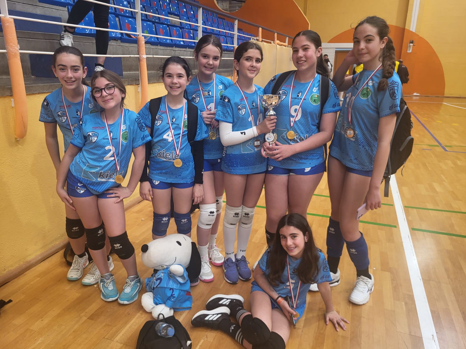 El equipo Kiele Alevín Azul se proclama campeón provincial en Ciudad Real