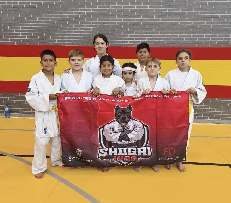 Éxito del Club Shogai Judo en Móstoles con 11 jóvenes promesas y múltiples medallas