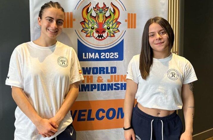 Gran actuación de Celia Reoyos y Lorena Vázquez en el Mundial Junior de Halterofilia celebrado en Perú