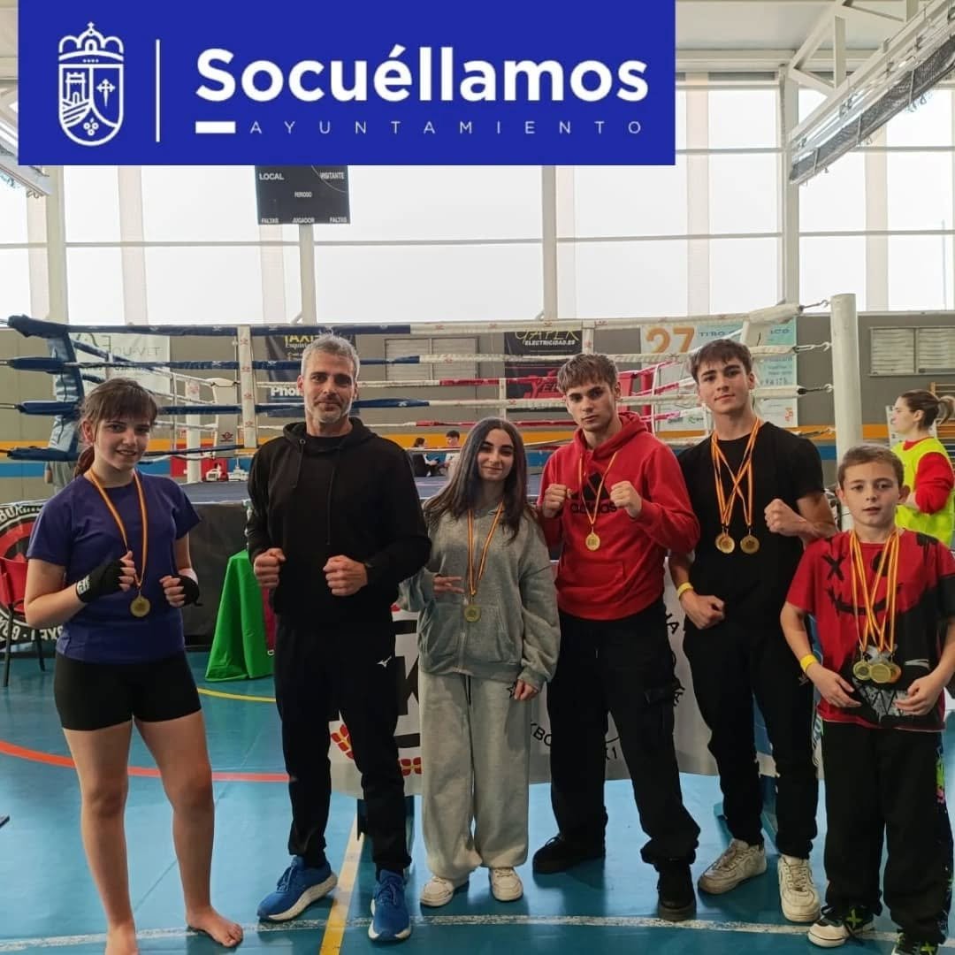 Gran actuación del Kick Boxing Socuéllamos en el Campeonato de Castilla-La Mancha celebrado en Illescas