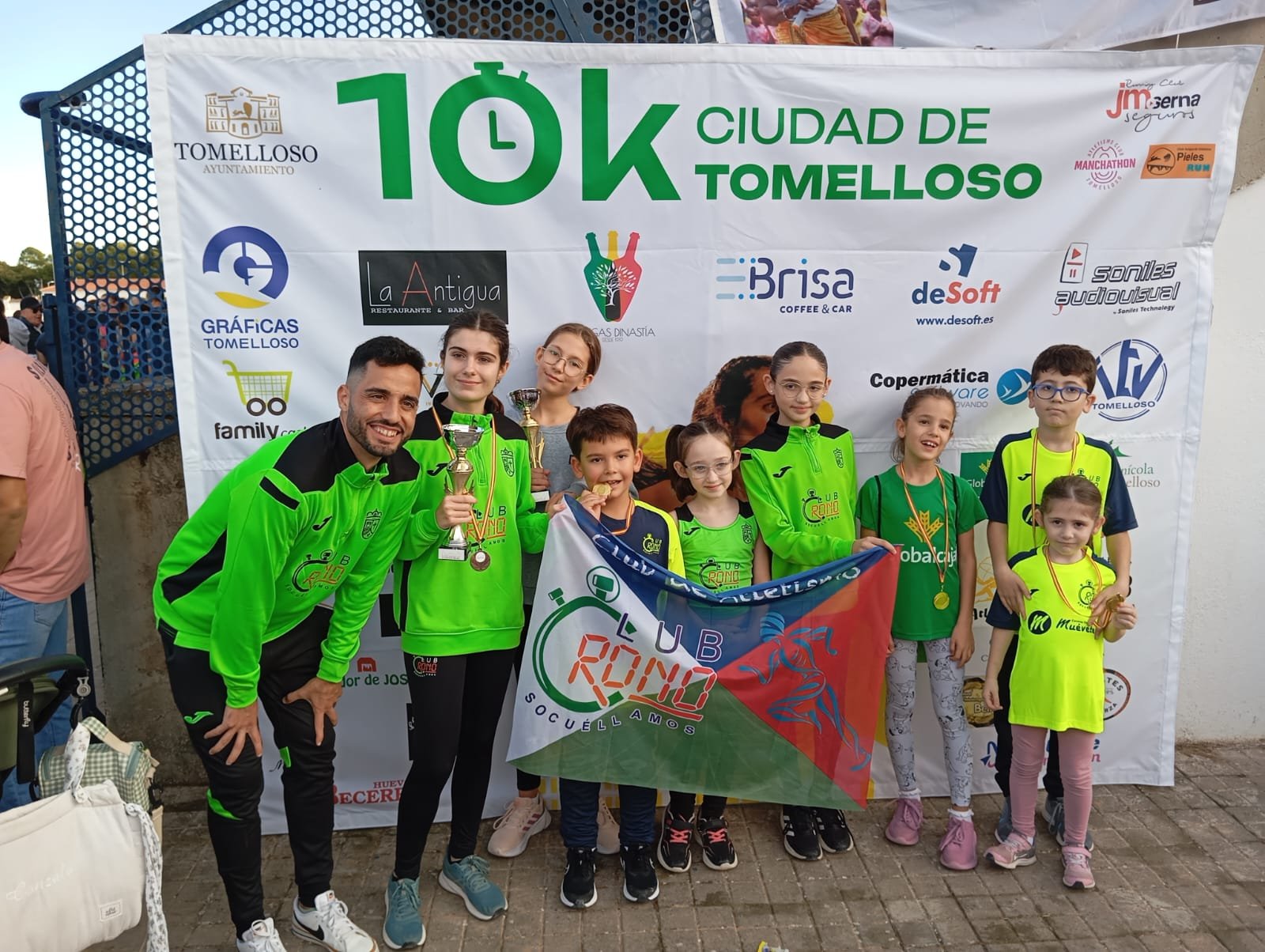 Gran inicio de temporada para el C.A. Crono en la 10K Ciudad de Tomelloso