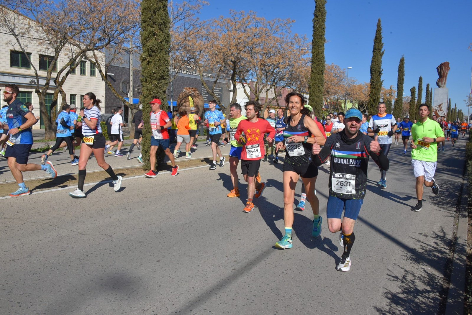Gran representación del Rural Park en la Muy Heroica Media Maratón de Valdepeñas