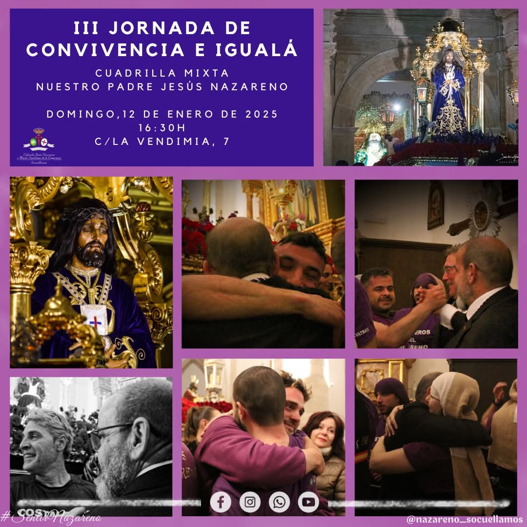 III Jornada de Convivencia e Igualá de la Cuadrilla de Nuestro Padre Jesús Nazareno