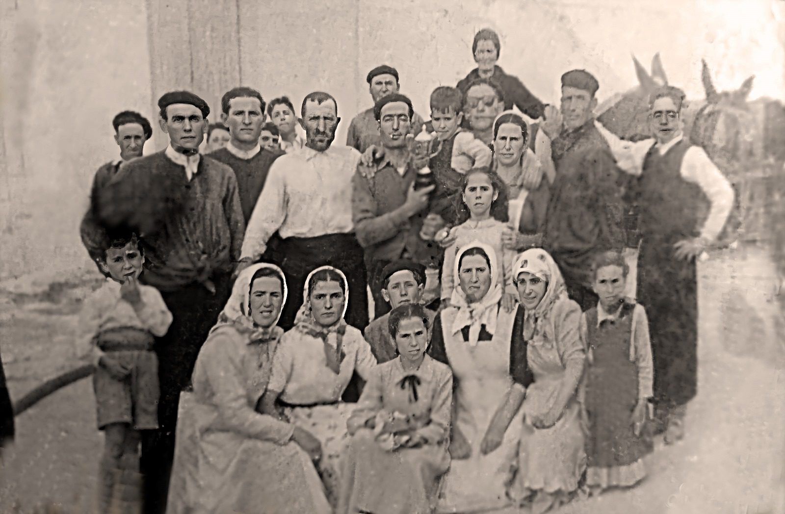 Imagen de una Romería de los años 50