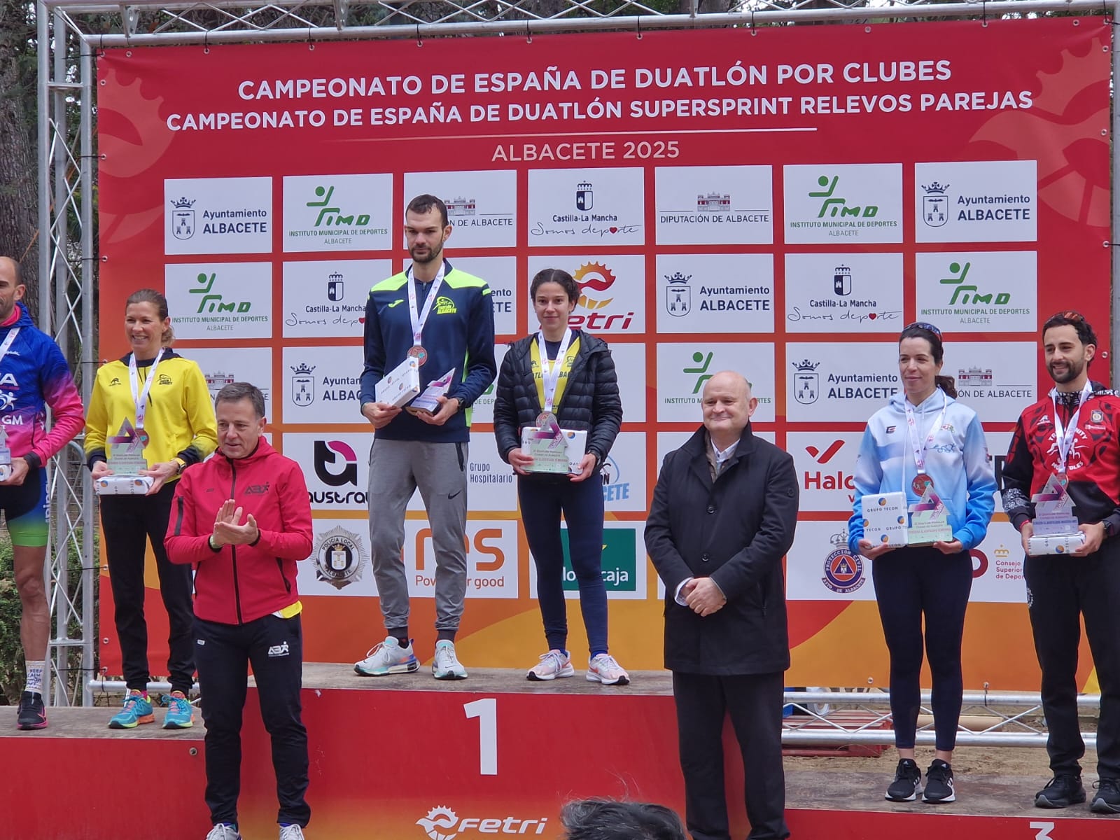 Irene Ruiz, campeona del Duatlón de Albacete en su debut