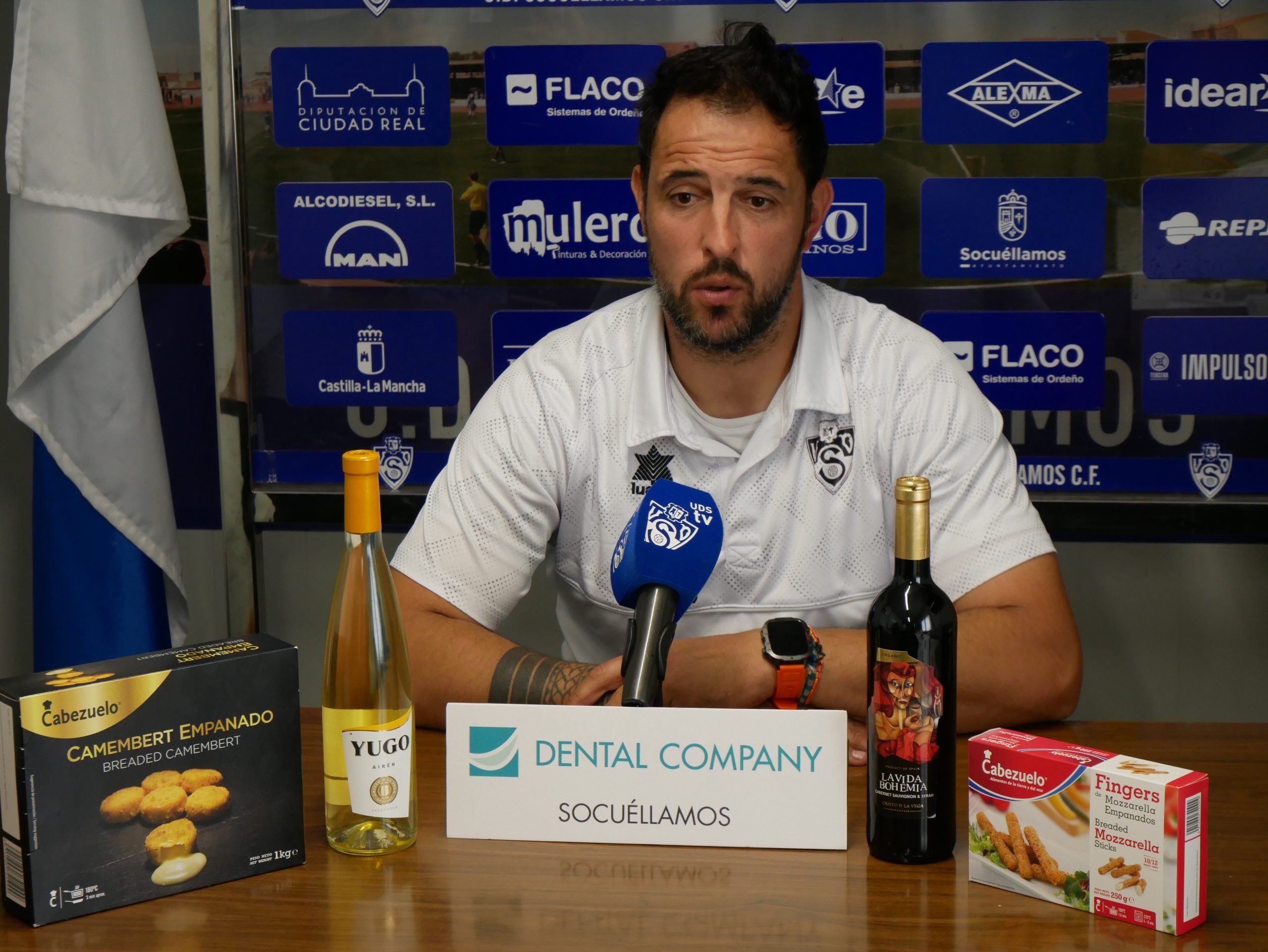 Jacinto Trillo afronta su tercera temporada al frente del Yugo UD Socuéllamos con el reto de consolidar al equipo en Segunda Federación