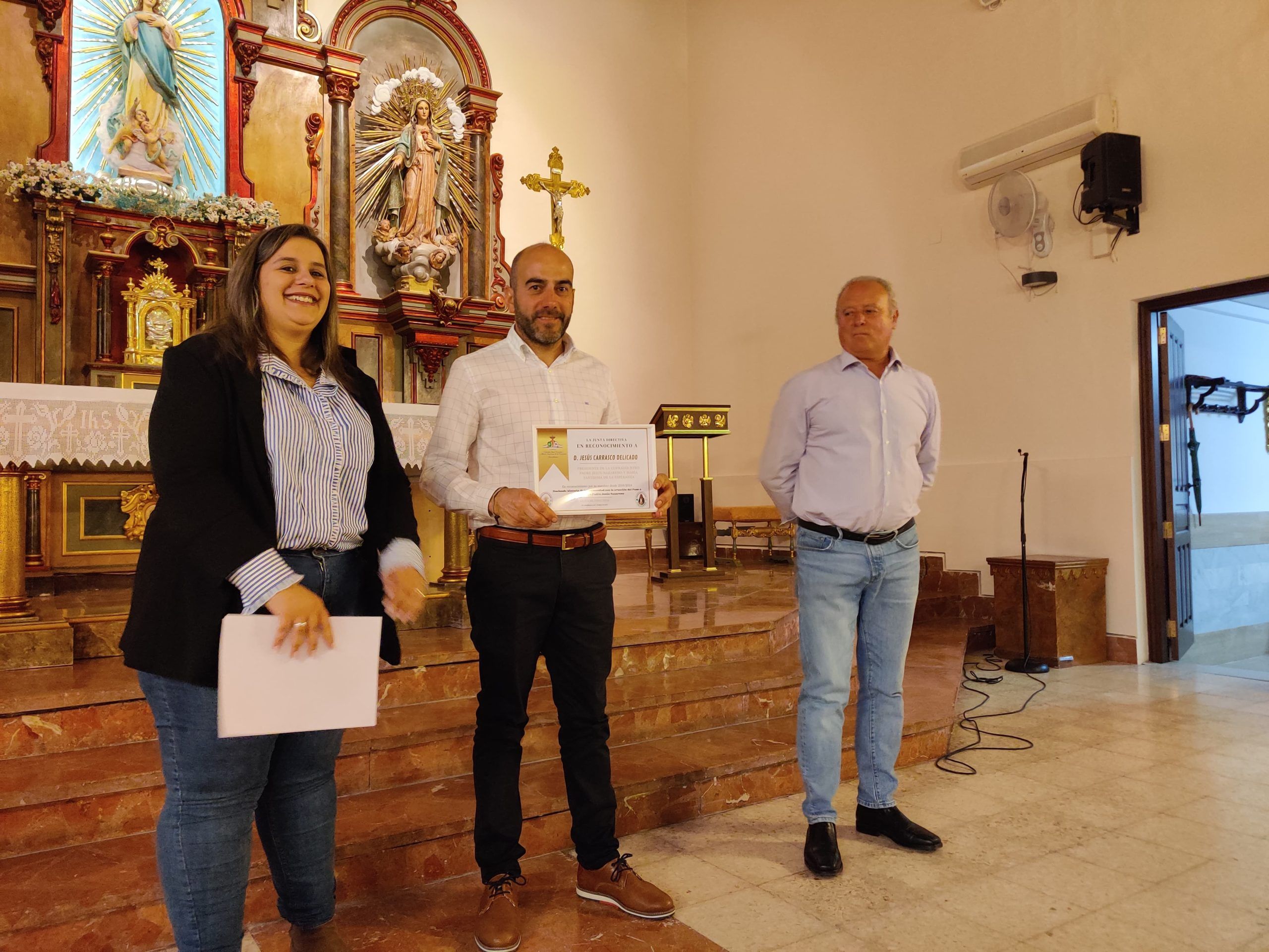 Jesús Carrasco, reelegido presidente de la Cofradía de Jesús Nazareno