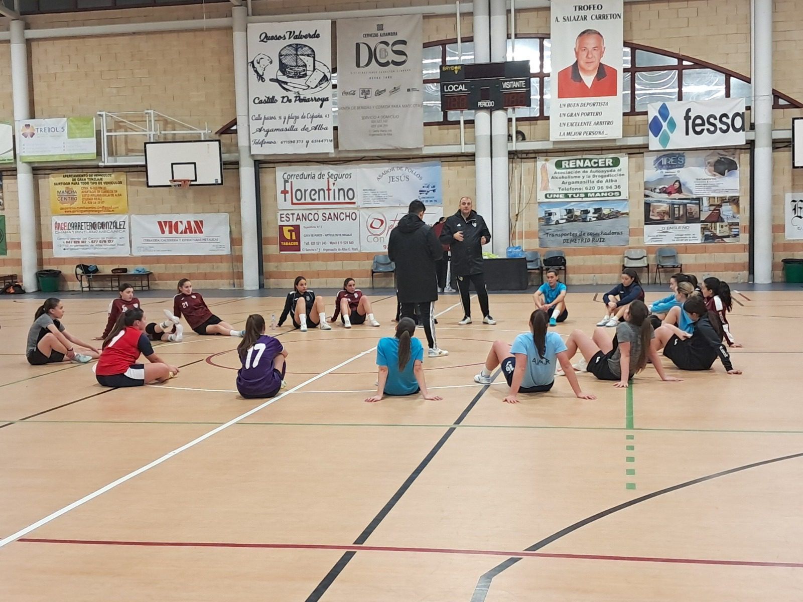 José Antonio Huedo lidera el inicio de la preparación de la selección sub-19 femenina de fútbol sala de Castilla-La Mancha