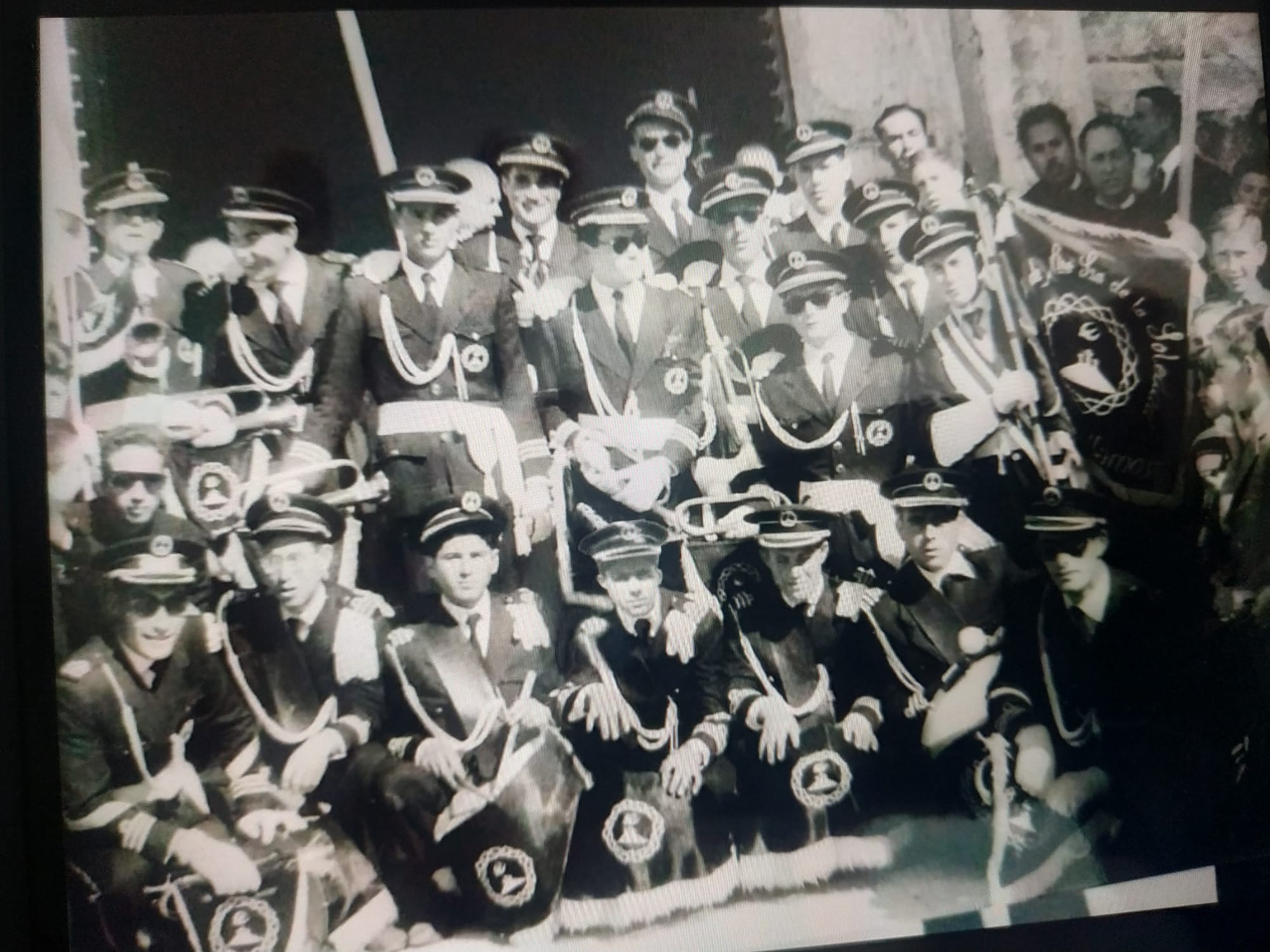 La Banda de la Soledad en 1961: una imagen histórica que revive la Semana Santa de Socuéllamos