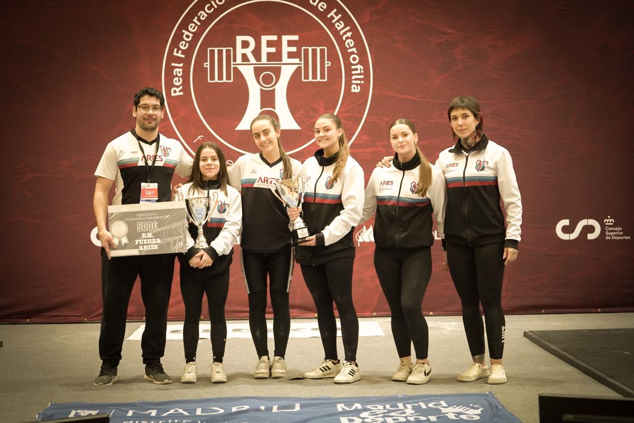 La Escuela de Fuerza Aries logra el pase a la Copa de la Reina tras su brillante actuación en el Playoff Nacional