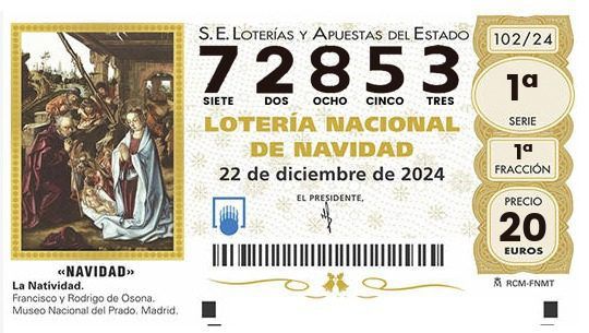 La Lotería de Navidad deja 600.000 euros en Socuéllamos con un quinto premio