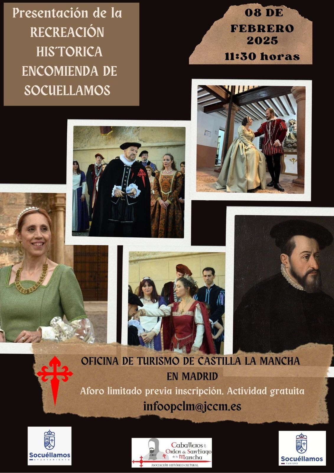 La Recreación Histórica de la Encomienda de Socuéllamos llega a Madrid