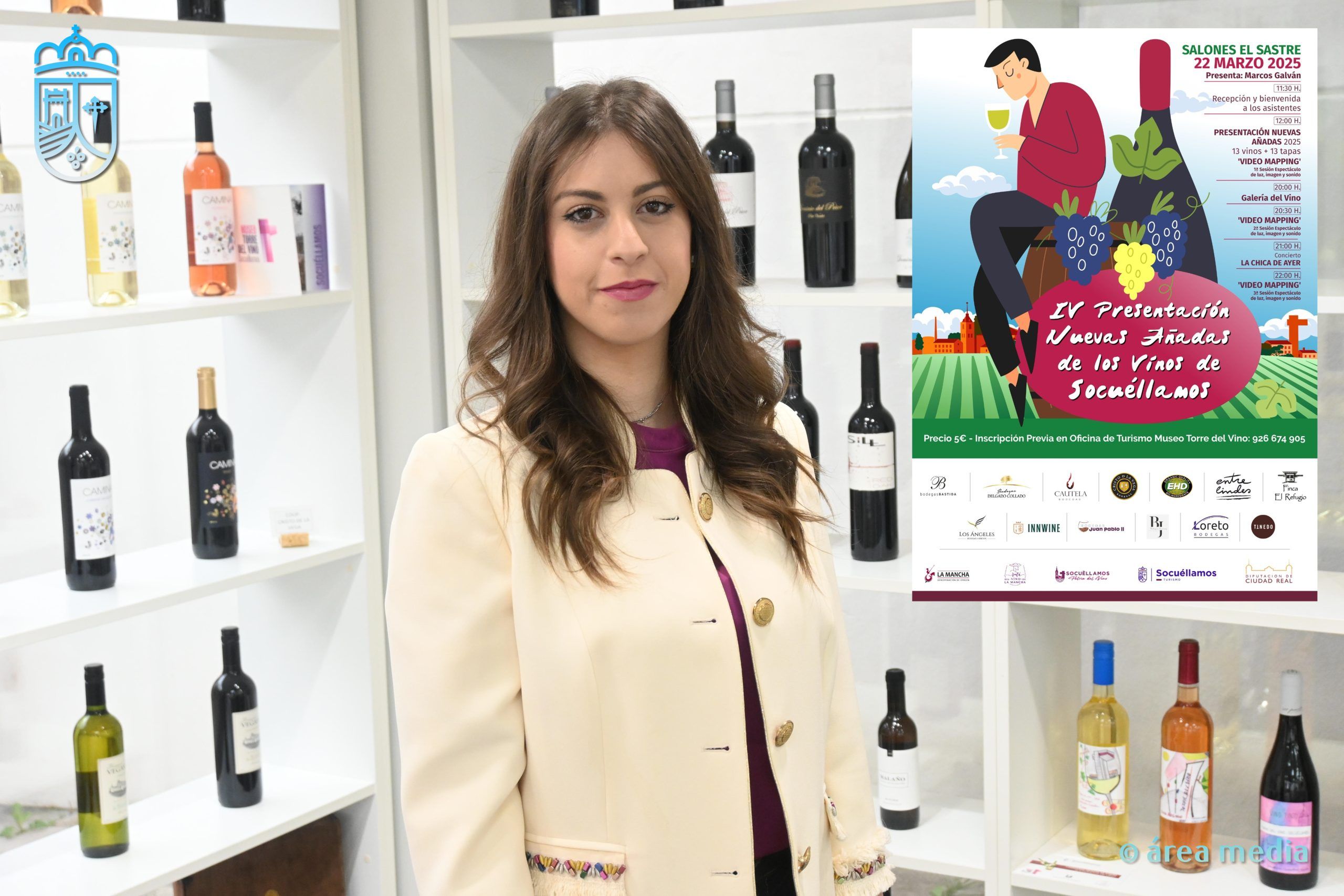 Las bodegas de Socuéllamos presentarán sus Nuevas Añadas 2025 el próximo 22 de marzo.