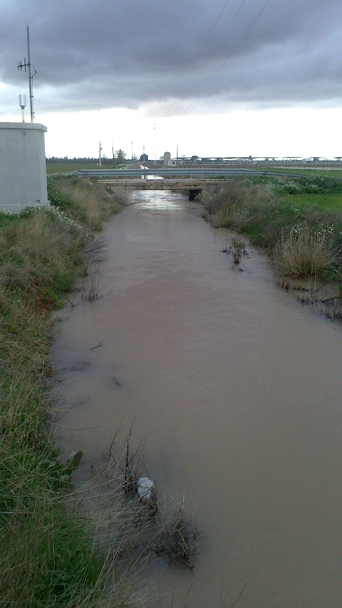 Las lluvias no consiguen devolver el agua de momento a los ríos Záncara y Córcoles en nuestro término municipal