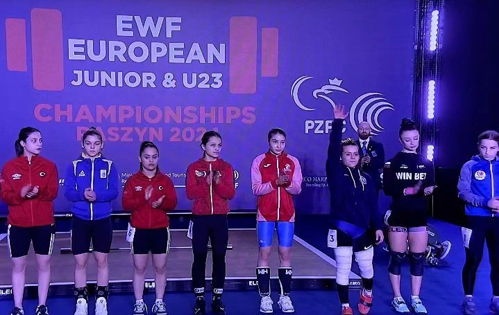 Lorena Vázquez, sexta en el Campeonato Europeo Junior de Halterofilia