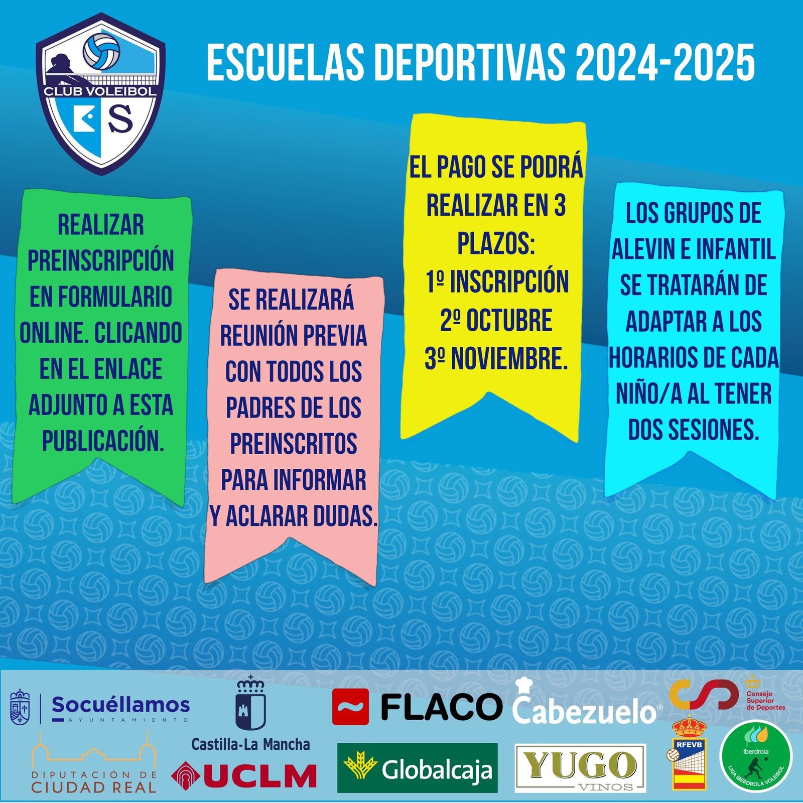 Mañana acaba el plazo para la preinscripción para las Escuelas Deportivas del Kiele