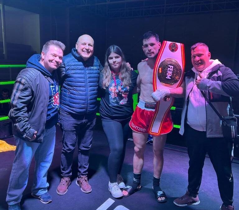 Pedro Alcolea, nuevo campeón de España profesional de Kickboxing