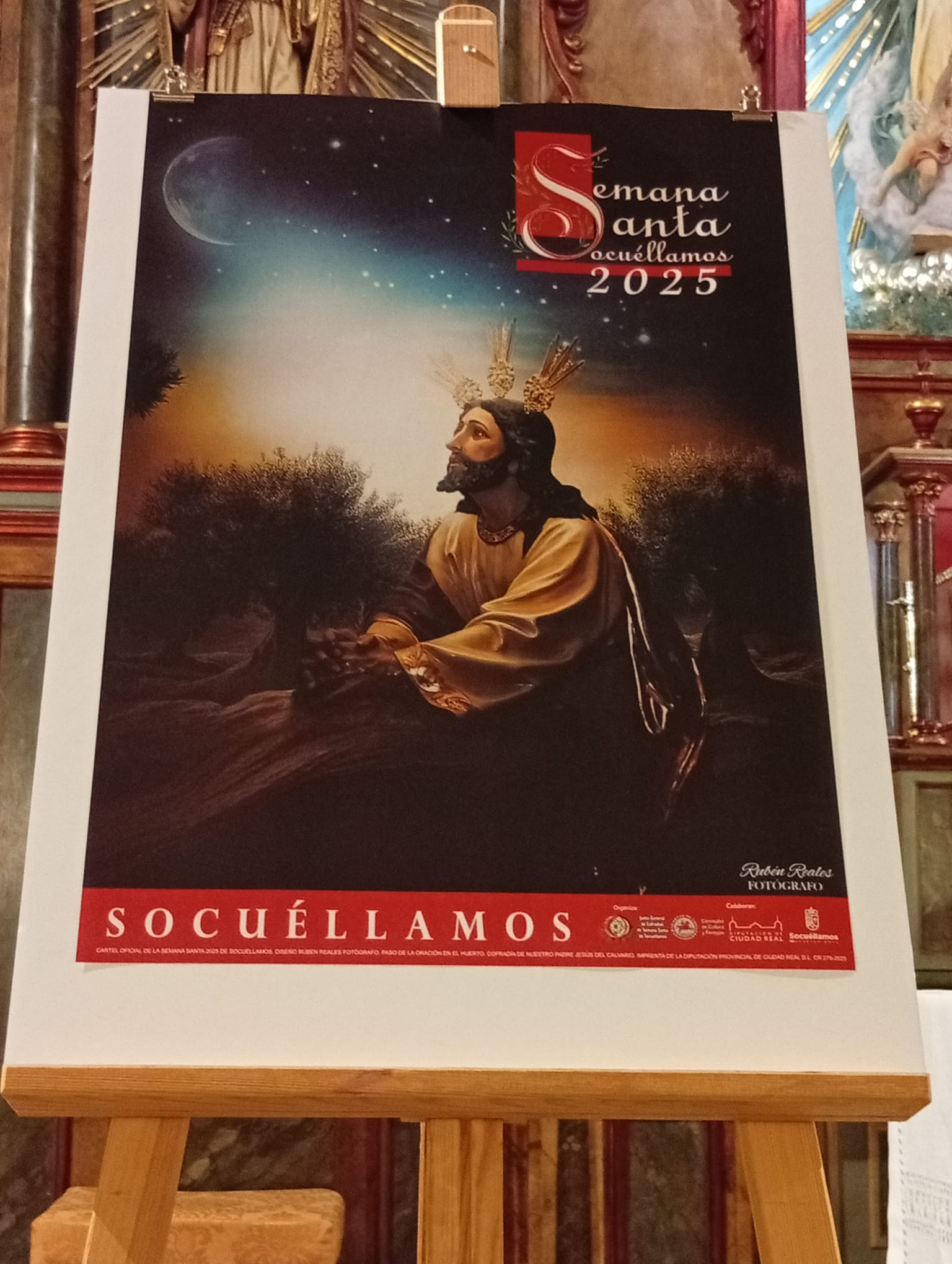 Presentado el cartel de Semana Santa 2025 en Socuéllamos, obra de Rubén Reales