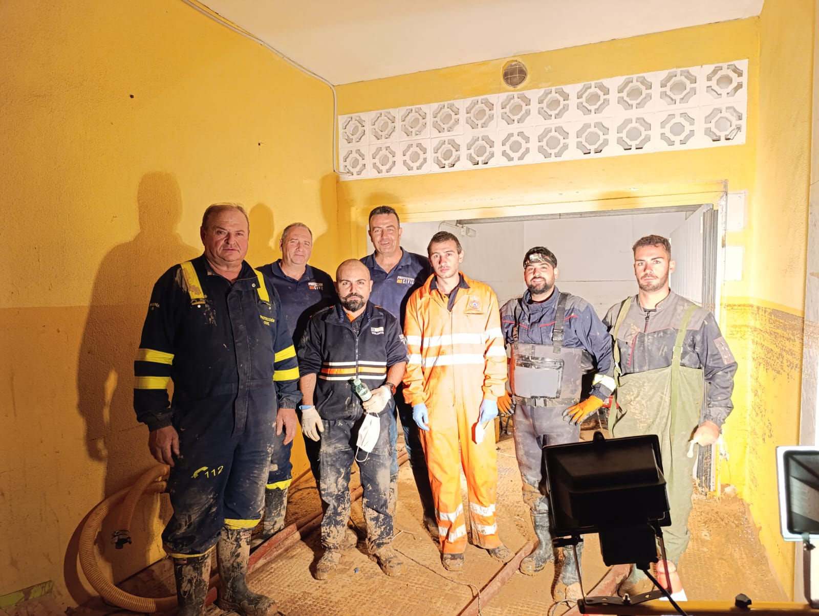 Protección Civil de Socuéllamos realiza un trabajo voluntario enorme en las zonas afectadas por la DANA