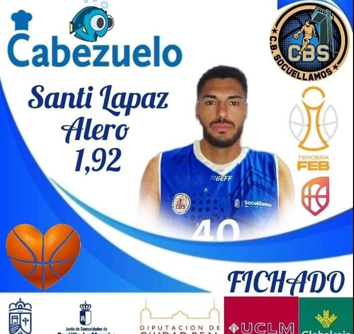 Santiago Lapaz Haro, nuevo fichaje del Cabezuelo CB Socuéllamos para la temporada 2024