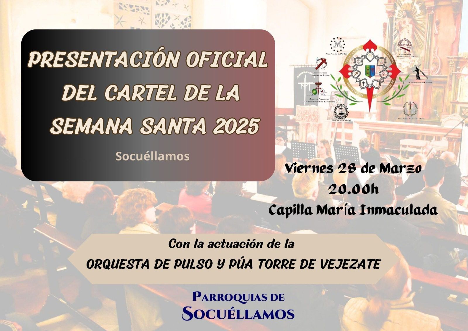 Se presenta oficialmente el cartel de la Semana Santa 2025 este viernes
