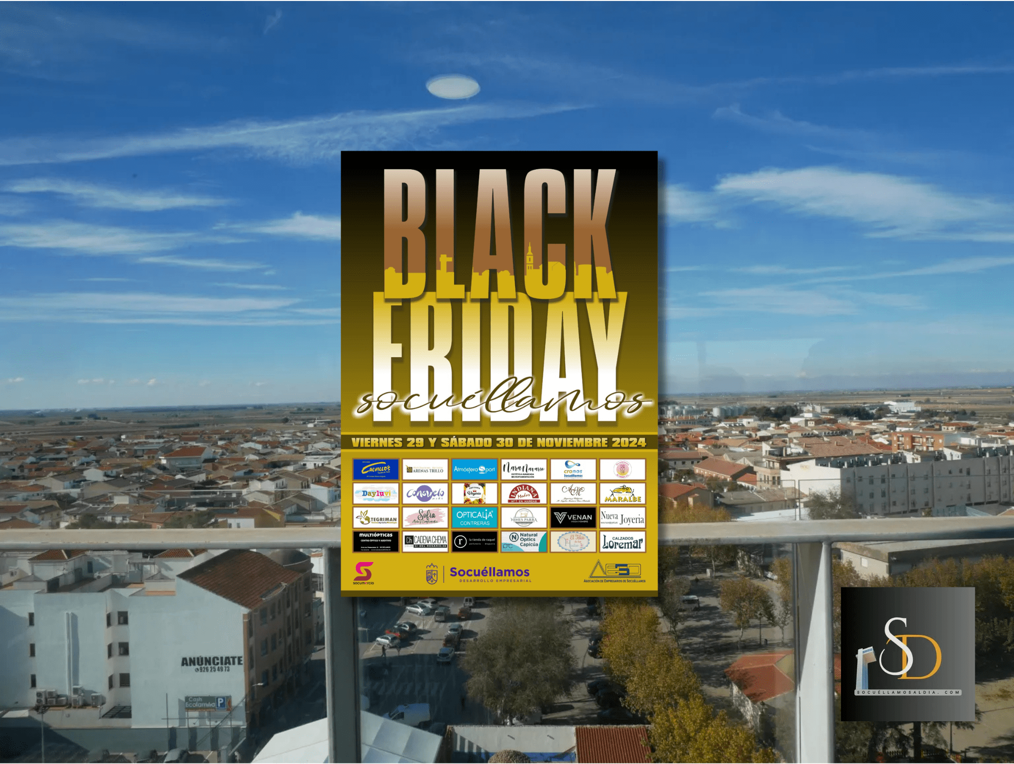 Socuéllamos celebra el Black Friday con descuentos y promociones en el comercio local