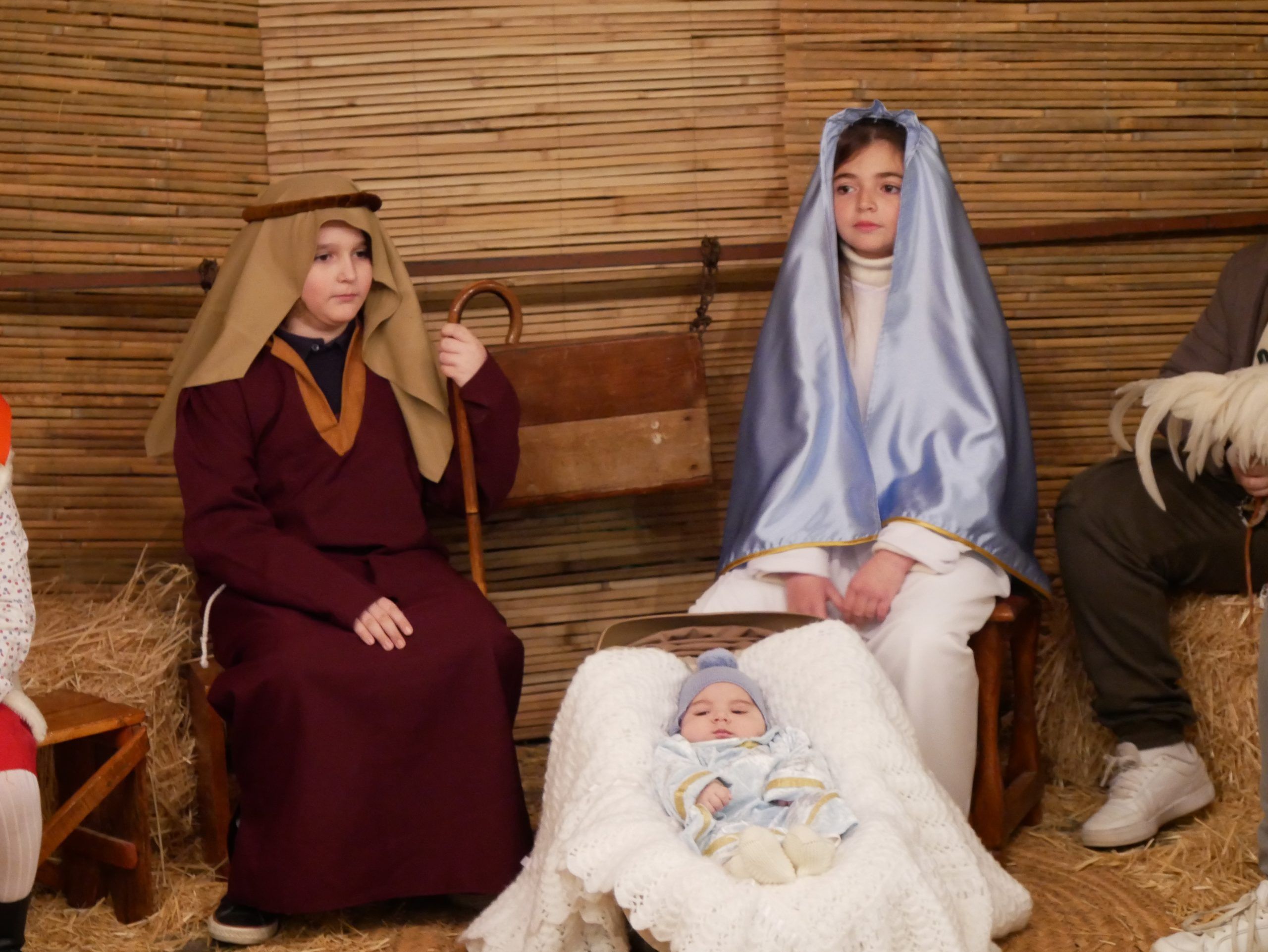 Socuéllamos celebra su tradicional Misa del Gallo con un Belén viviente