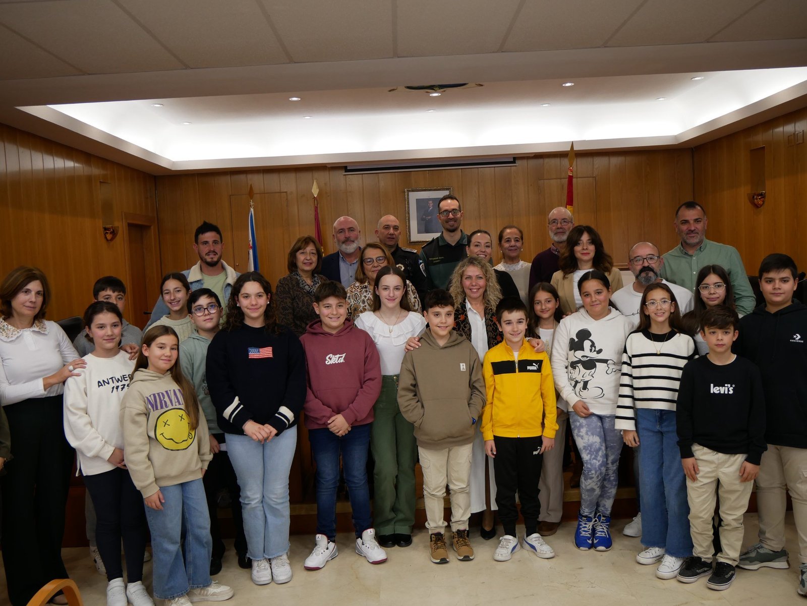 Socuéllamos conmemora el 46.º aniversario de la Constitución Española con un acto en el salón de plenos del Ayuntamiento