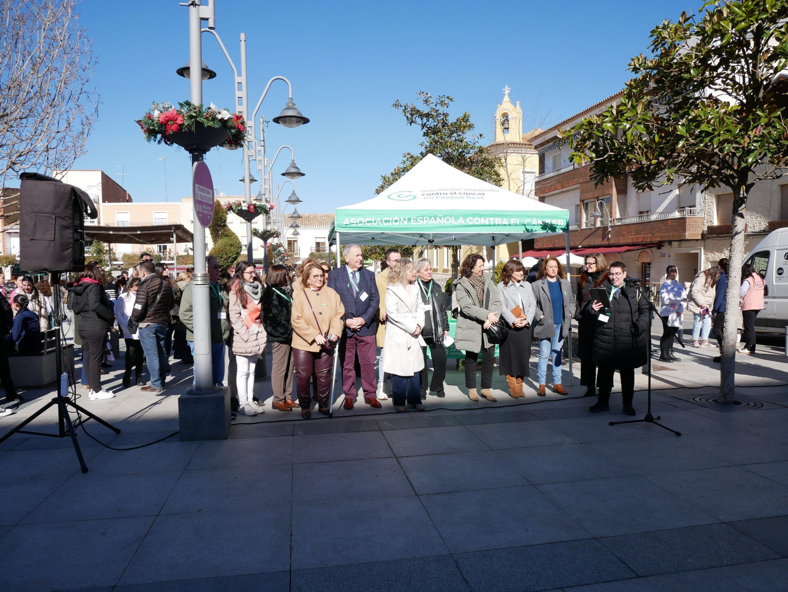Socuéllamos se une a la lucha contra el cáncer en un emotivo acto institucional