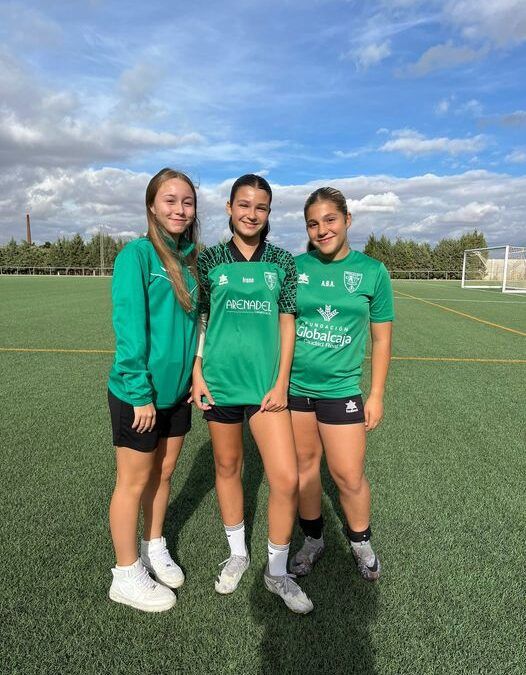 Tres canteranas del Cristo de la Vega seleccionadas para las pruebas del Campeonato Nacional de Selecciones Territoriales Sub-14