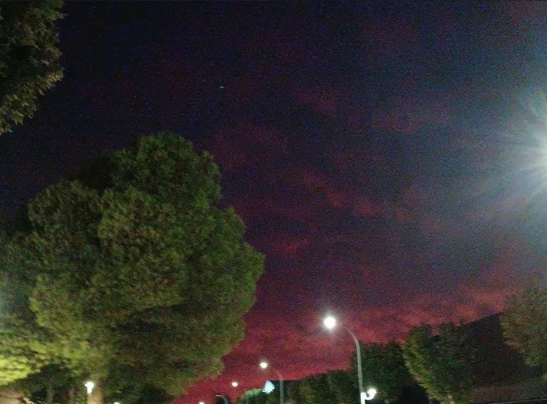 Un espectacular candilazo iluminó ayer el cielo de Socuéllamos