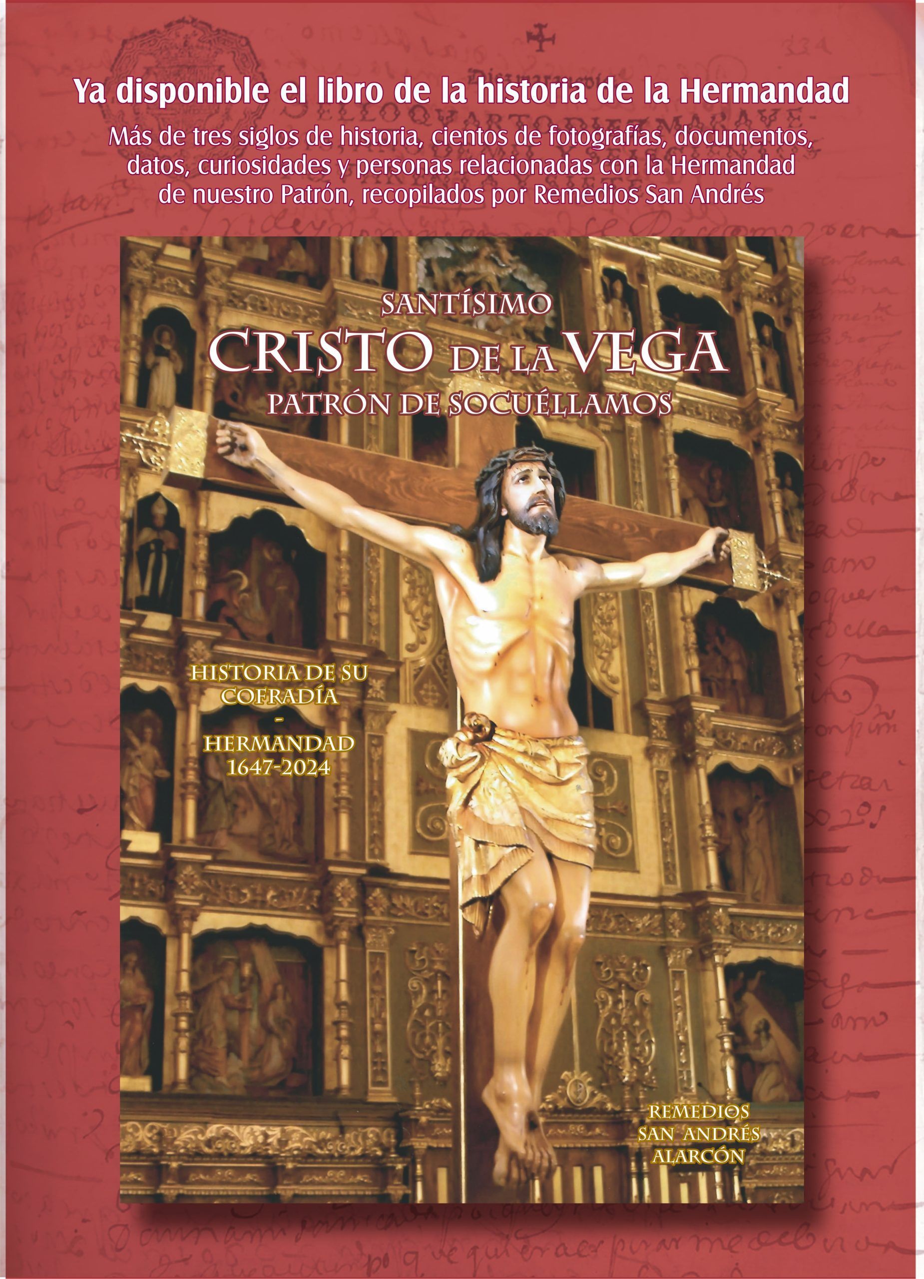 Ya está a la venta el libro del Santísimo Cristo de la Vega