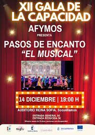 AFYMOS celebra este sábado la XII Gala de la Capacidad con el musical «Pasos de Encanto»