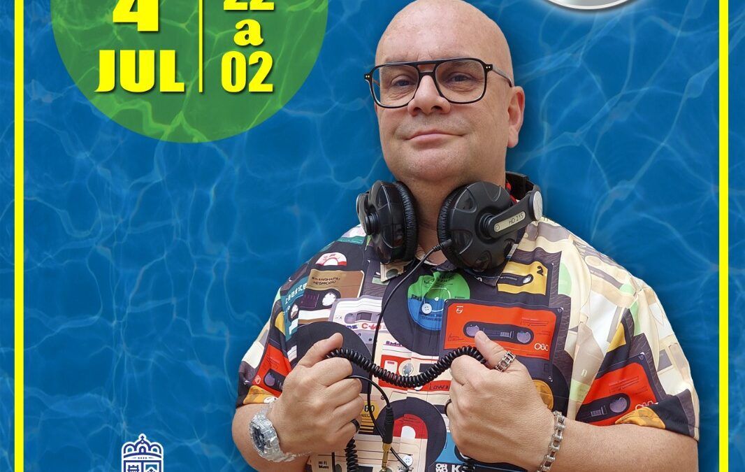DJ Edu Peña animará la Piscina Municipal de Socuéllamos este 4 de julio