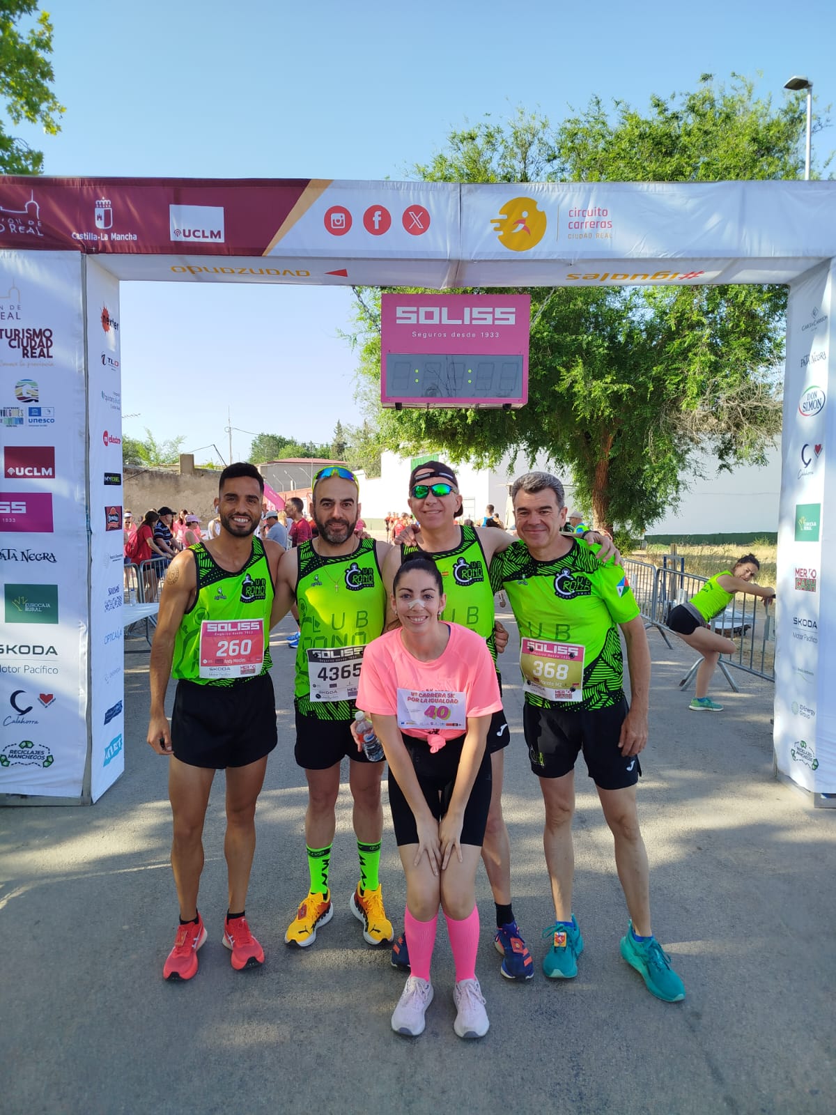 Andy Morales, segundo en la 10K de Argamasilla y líder sólido del circuito