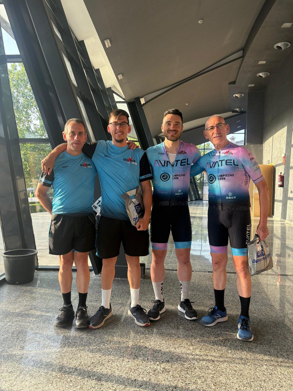 Gran actuación del Avatel Quixote Team en la prueba BTT de Herencia