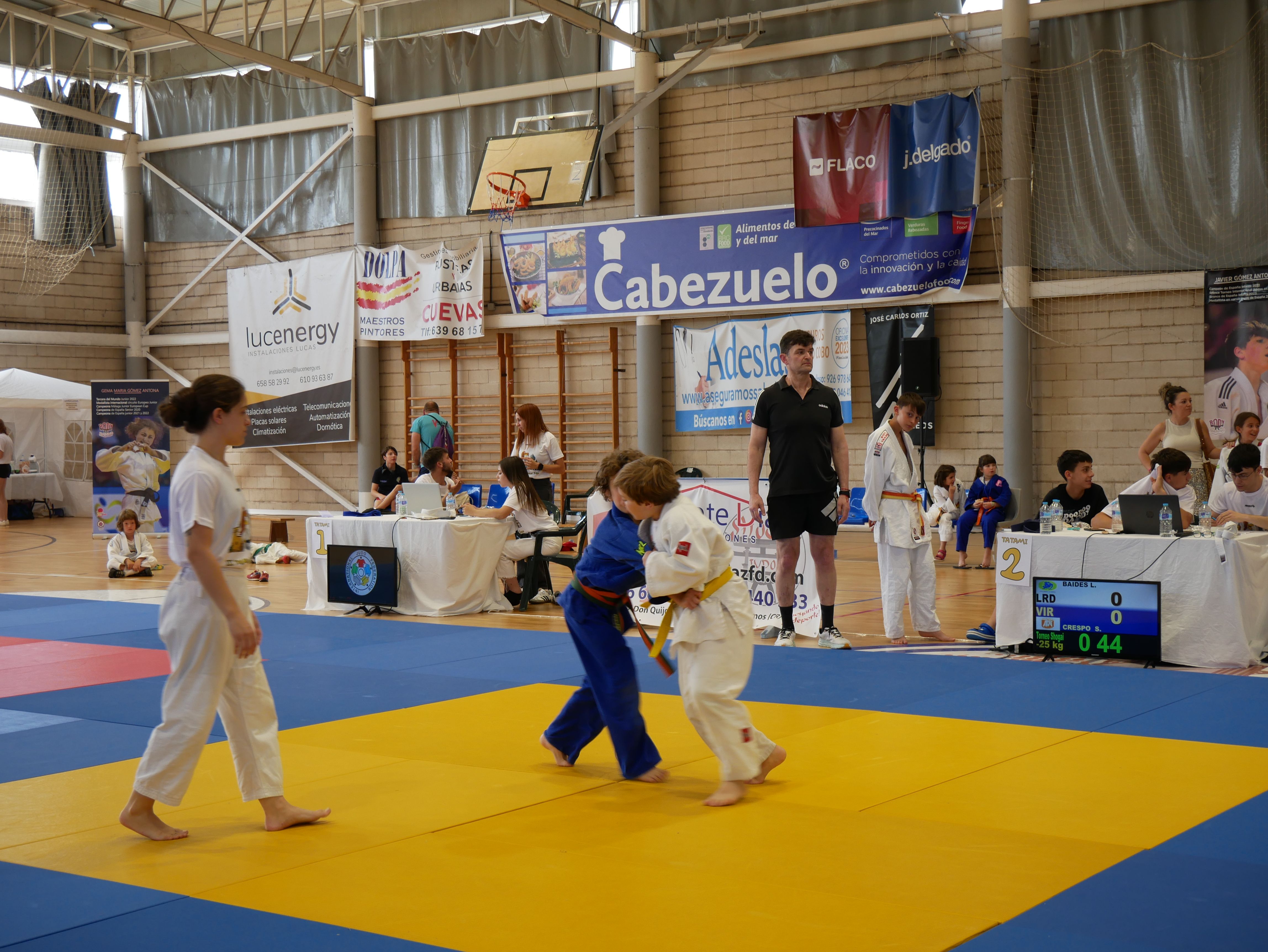 Éxito de participación en el III Campeonato de Judo Shogai celebrado en Socuéllamos