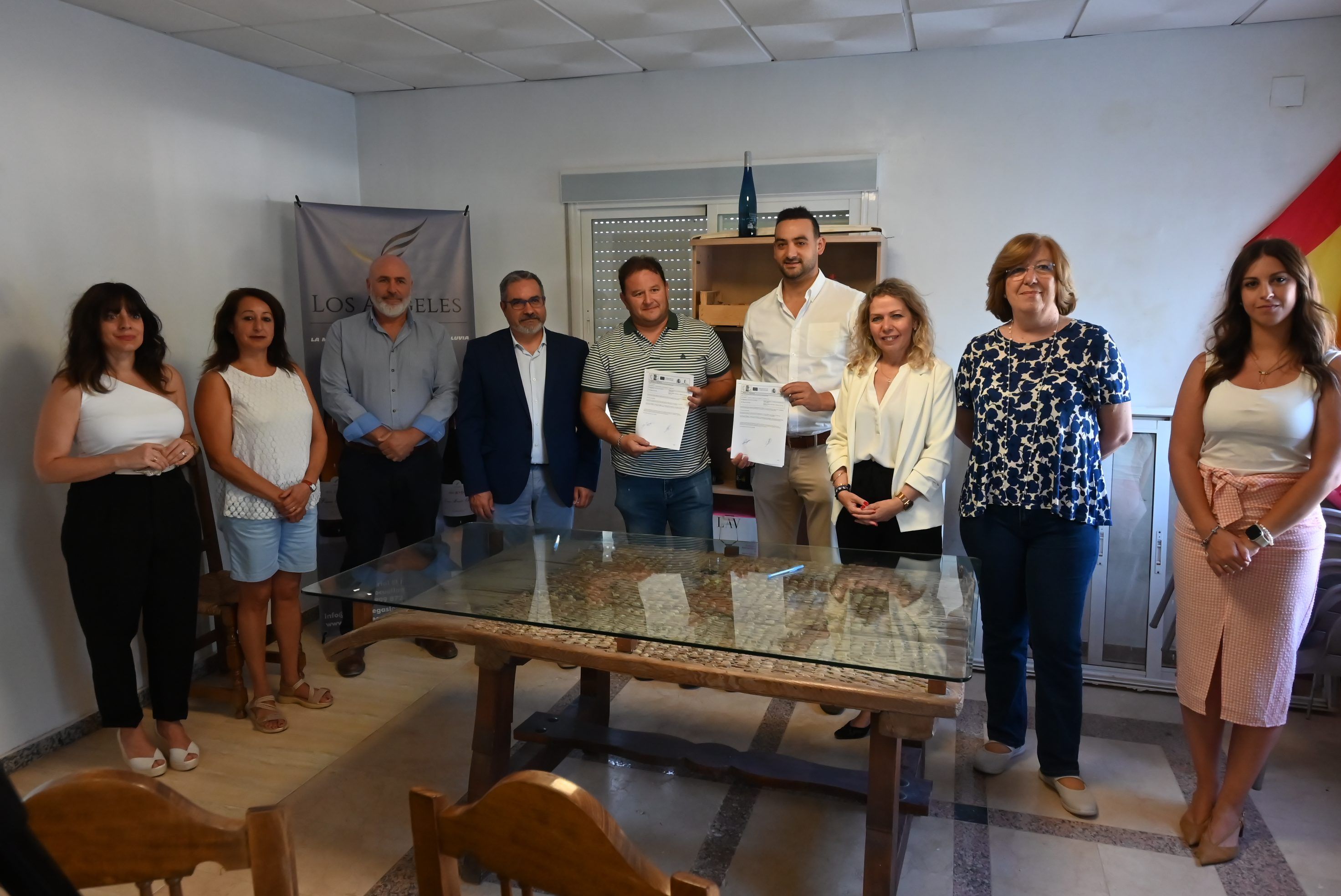 Mancha Norte concede una ayuda por valor del 45% de las nuevas inversiones de ‘Bodegas Los Ángeles’.
