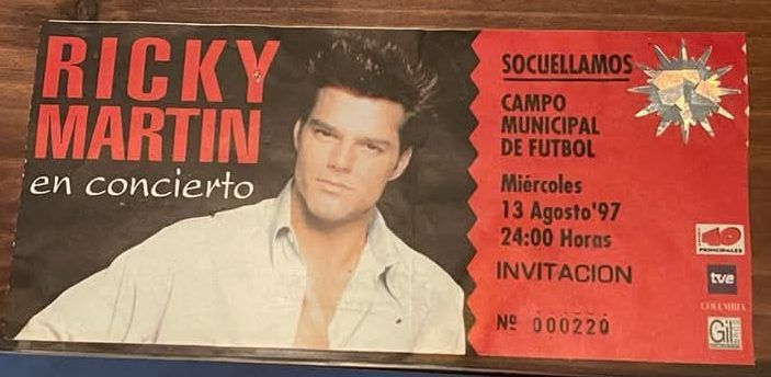 Cuando Ricky Martin llenó de ritmo la Feria de Socuéllamos en 1997