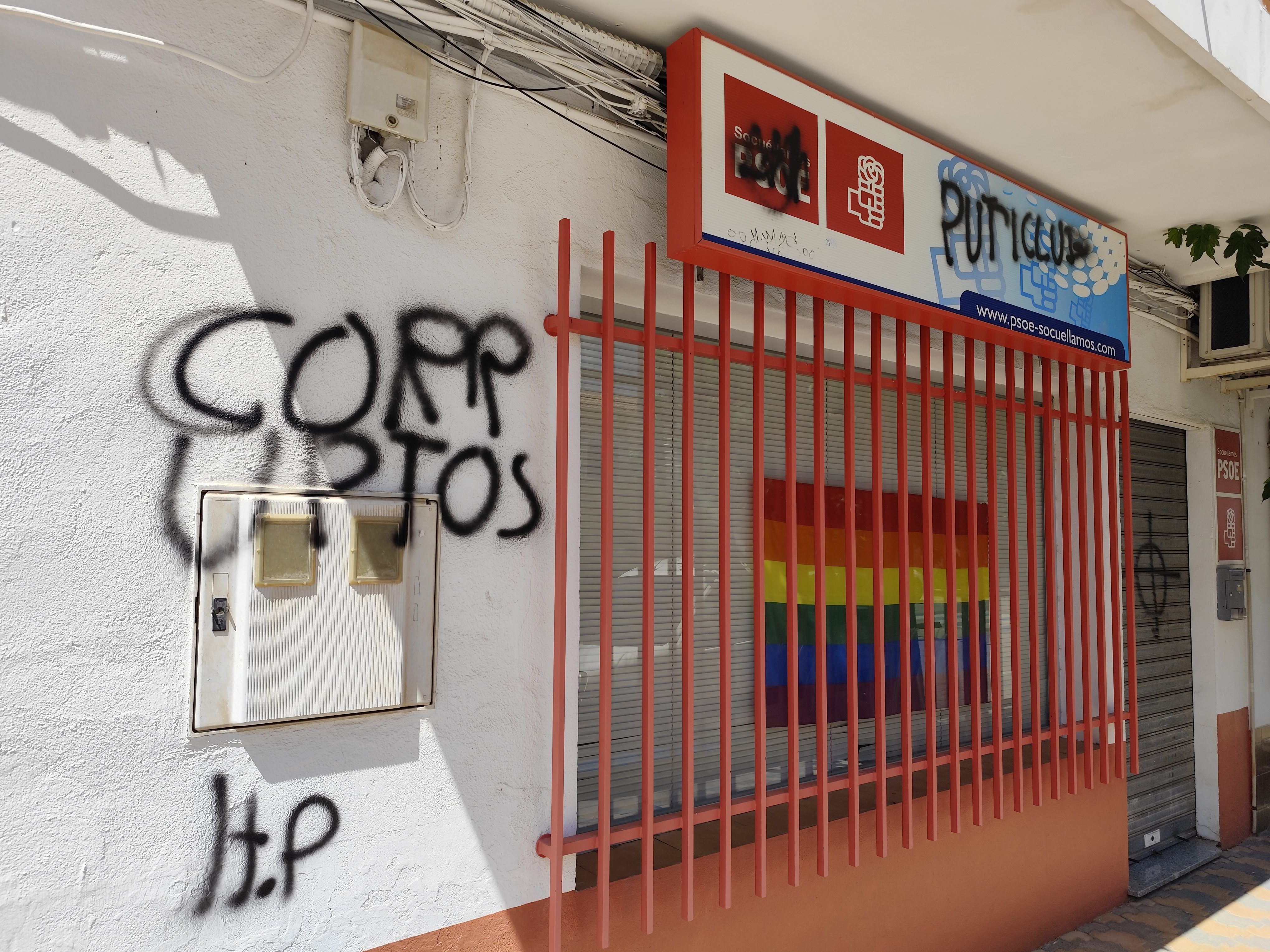 El PSOE de Socuéllamos reacciona en redes sociales al ataque vandálico contra su sede