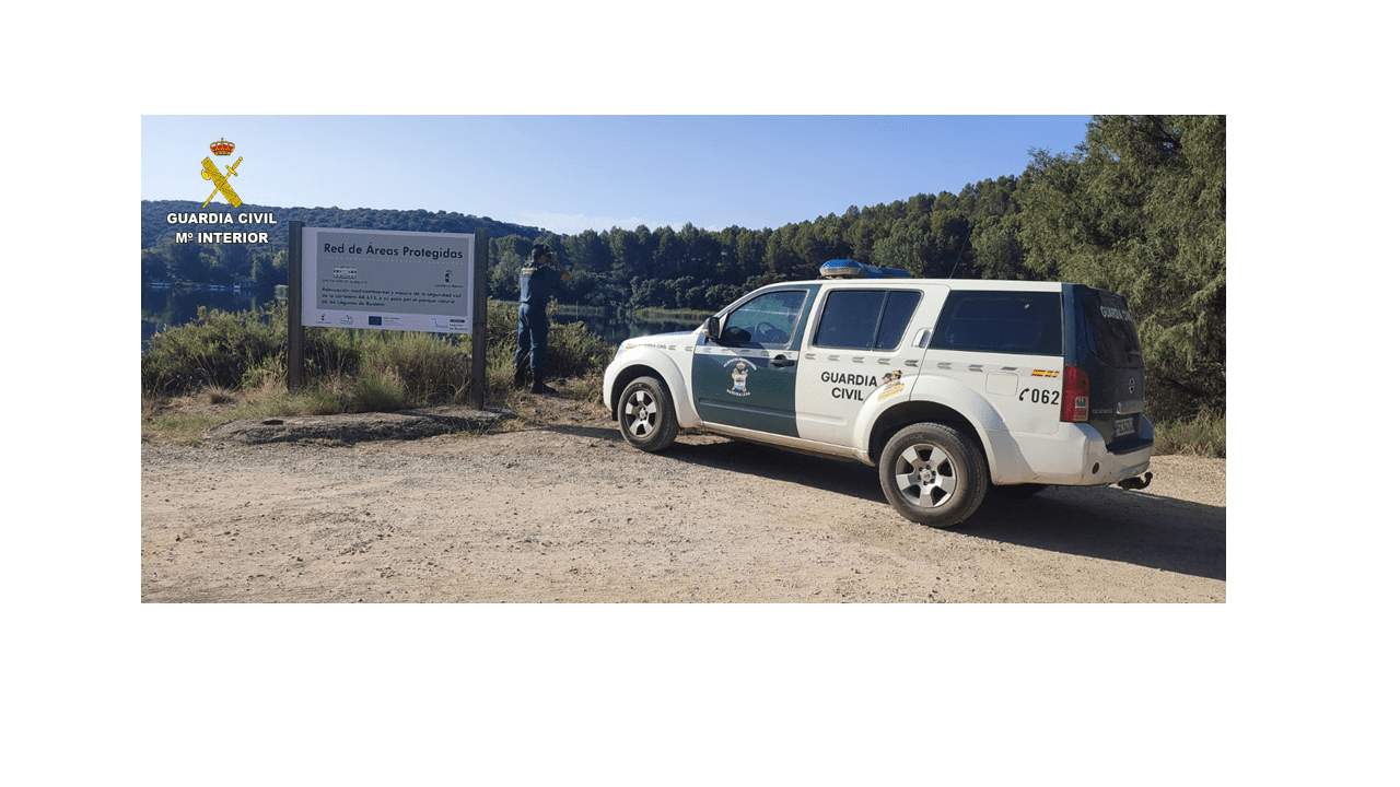 La Guardia Civil auxilia a una familia perdida durante cinco horas en Las Lagunas de Ruidera