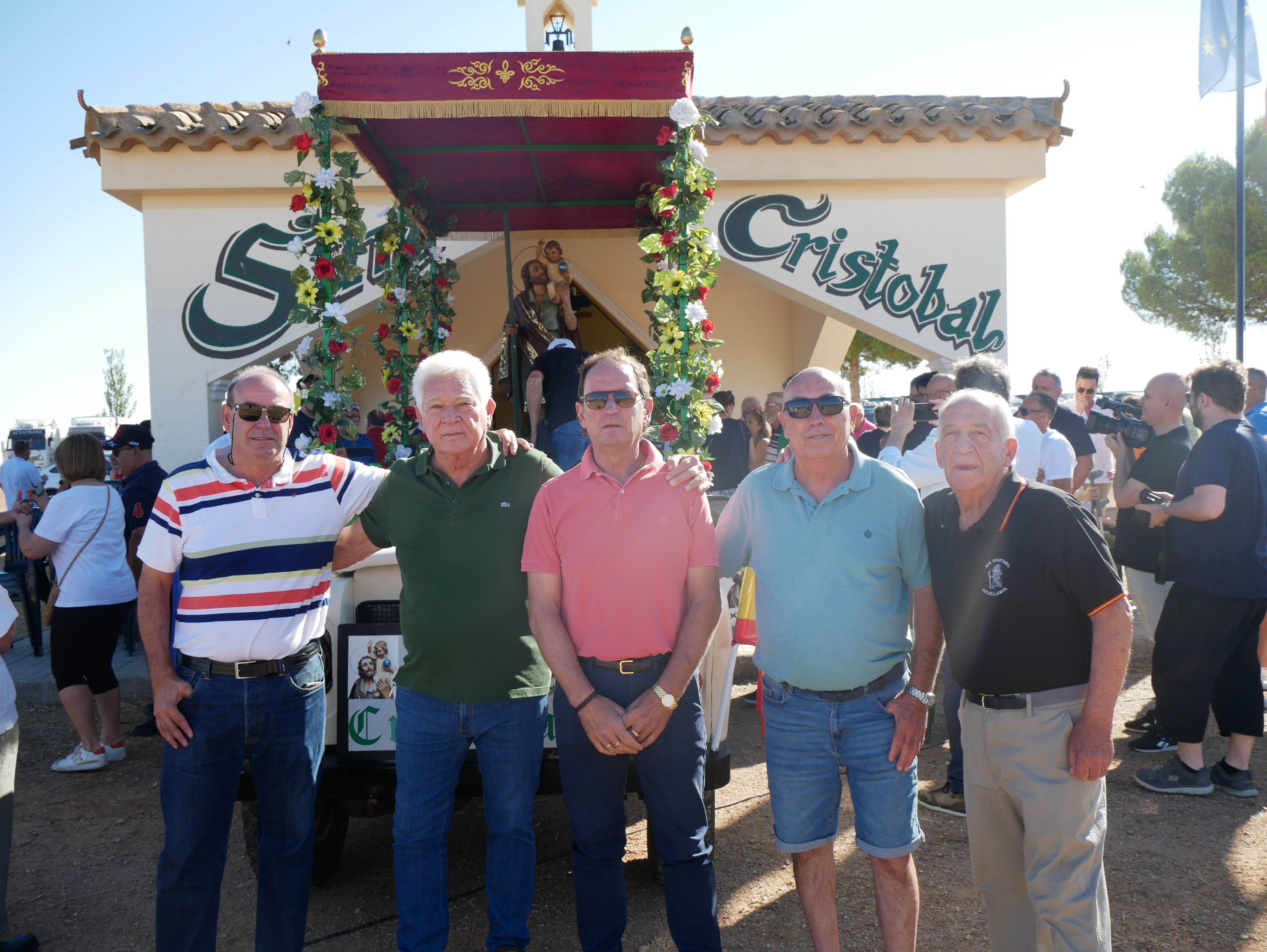 Celebrada la misa en honor a San Cristóbal en su ermita de Socuéllamos
